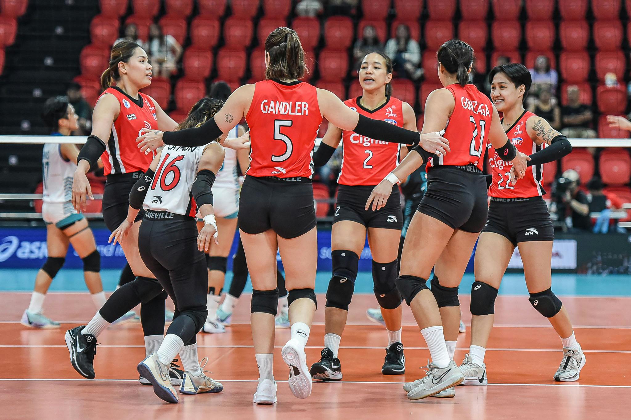 PVL: Cignal dismantles Galeries Tower for second straight win
